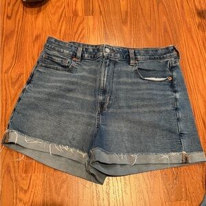 American Eagle Denim Cuffed Shorts